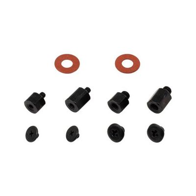 アイネックス M.2 SSD固定用ネジ・スペーサーセット ブラック SCM-05A-BK 1セット 68-0583-95（直送品）