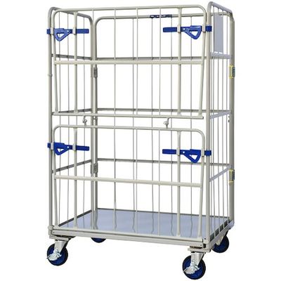 ワコーパレット ワコー カーゴプレスタ ダブルゲート付 1100×800×1700床スチール WK6-11WG 1台 544-8309（直送品）