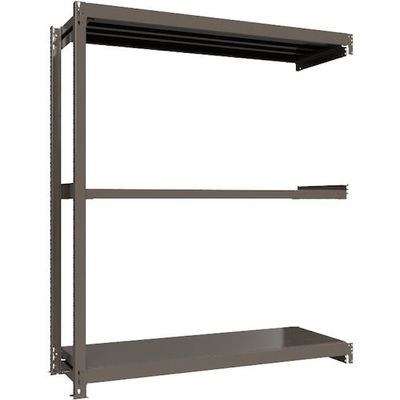 ICHIMAI 重量ボルトレスラック 段荷重1000Kg H2100×W1800×D600 天地3段 連結グレー TH1000-766R3（直送品）