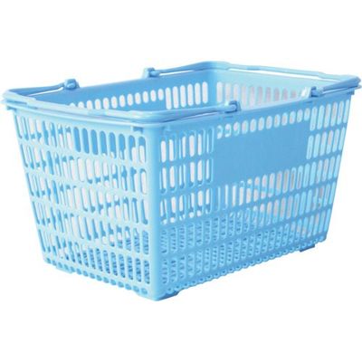 大和産業 買い物かご SLー7 ブルー SL-7-BL 1個 538-1897（直送品）