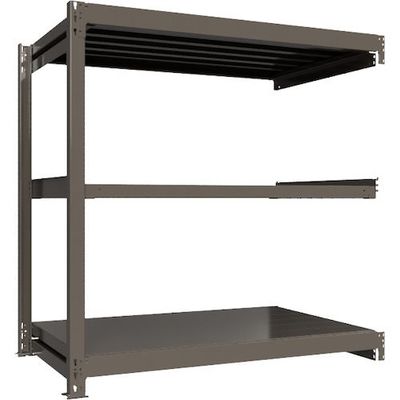 ICHIMAI 重量ボルトレスラック 段荷重1000Kg H1500×W1500×D900 天地3段 連結グレー TH1000-559R3（直送品）