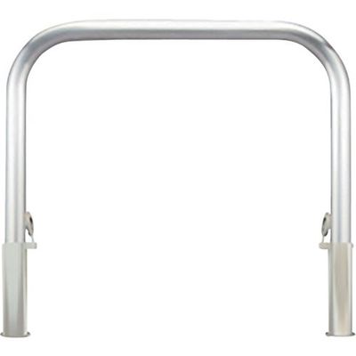 カネソウ 車止め アーチ型 ステンレス製 脱着式 鋳鉄製蓋 Yシリーズ YA7H15-HD 1本 258-3998（直送品）