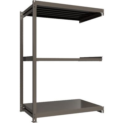 ICHIMAI 重量ボルトレスラック 段荷重1000Kg H2100×W1500×D900 天地3段 連結グレー TH1000-759R3（直送品）