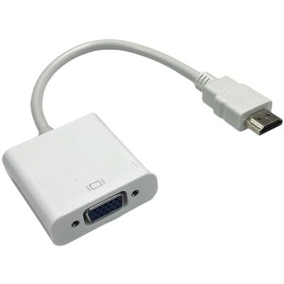 Trimate HDMI to VGA変換ケーブル ホワイト TR-HDA001-WH 1個 67-4918-46（直送品）