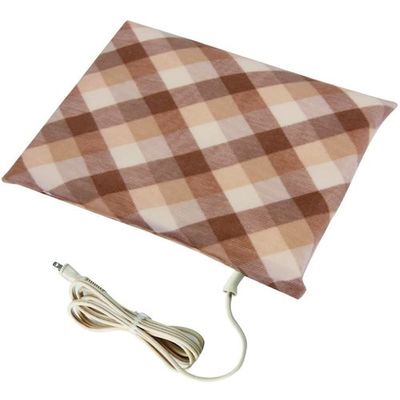 広電 KODEN 電気あんか ソフトタイプ ベージュチェック VWF152H-BG 1セット(12台) 528-7632（直送品）