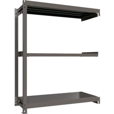 ICHIMAI 重量ボルトレスラック 段荷重1000Kg H1800×W1500×D600 天地3段 連結グレー TH1000-656R3（直送品）