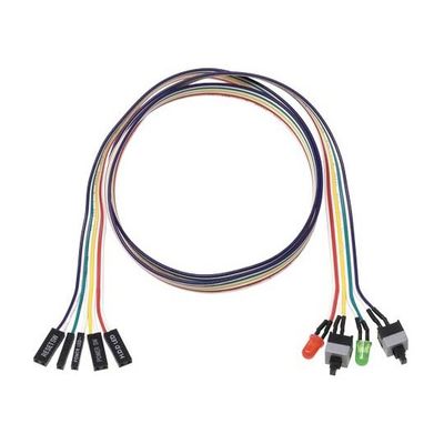 アイネックス スイッチ/LEDリボンケーブル 75cm KM-07A 1個 67-9282-02（直送品）