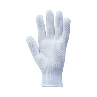 ダンロップホームプロダクツ 綿ニット手袋 フリーサイズ 120双入 すべり止め付 C-714 1ケース(120双) 63-7089-83（直送品）