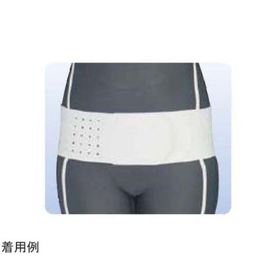 アシスト 骨盤バンド ホワイト L 01627 1本 68-4060-56（直送品）