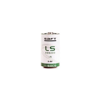 SAFT 塩化チオニルリチウム電池 LiーSOCL2シリーズ D LS33600STD 1個 67-9340-95（直送品）