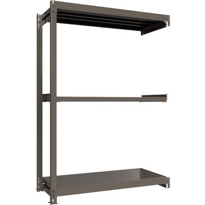 ICHIMAI 重量ボルトレスラック 段荷重1000Kg H2100×W1500×D600 天地3段 連結グレー TH1000-756R3（直送品）