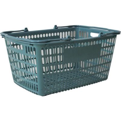 大和産業 買い物かご SLー20 ブルーグリーン SL-20-BLGR 1個 538-1885（直送品）