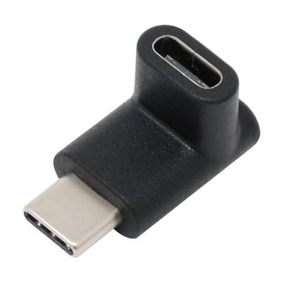 アイネックス USB3.1Gen2変換アダプタ CメスーCオス 縦L型 U32CC-UFAD 1個 67-9342-57（直送品）