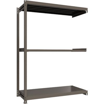 ICHIMAI 重量ボルトレスラック 段荷重1000Kg H2400×W1800×D750 天地3段 連結グレー TH1000-867R3（直送品）