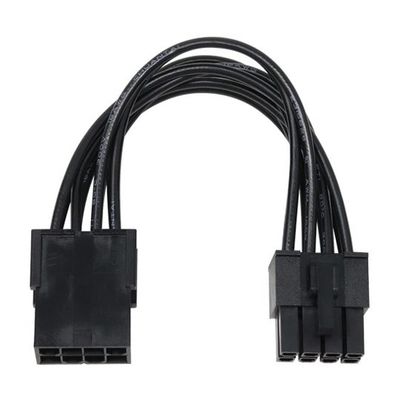 アイネックス EPS12V用電源延長ケーブル 10cm ブラック PX-013A 1個 67-9258-59（直送品）