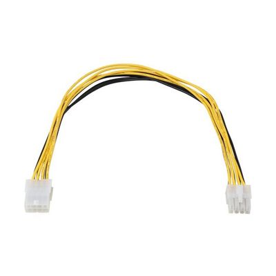 アイネックス EPS12V用電源延長ケーブル 30cm PX-004C 1個 67-9258-48（直送品）