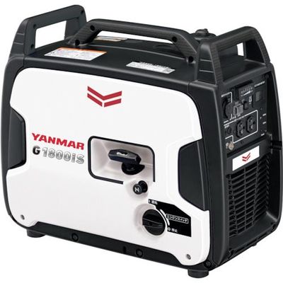 ヤンマー YANMAR ガソリンインバータ発電機 1.8kVA G1800IS2 1台 253-1416（直送品）