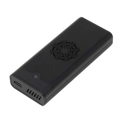 アイネックス USB3.2Gen2対応 M.2 NVMe・SATA SSDケース HDE-18 1個 67-9282-55（直送品）