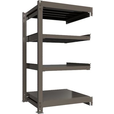 ICHIMAI 重量ボルトレスラック 段荷重1000Kg H1500×W900×D750 天地4段 連結グレー TH1000-537R4（直送品）