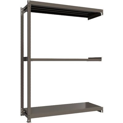 ICHIMAI 重量ボルトレスラック 段荷重1000Kg H2400×W1800×D600 天地3段 連結グレー TH1000-866R3（直送品）