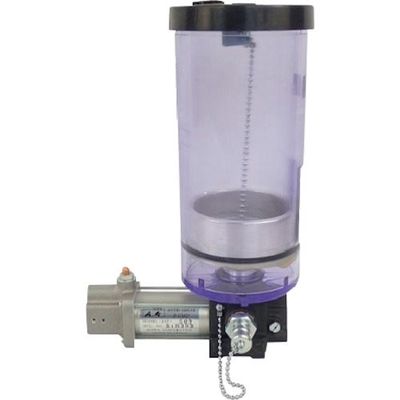 広和 KWK 空圧式グリースポンプ(オイル用)(2Lアクリルタンク/吐出量0.5) KSP-502L 1台 272-6545（直送品）