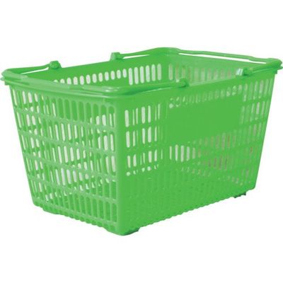 大和産業 買い物かご SLー7 グリーン SL-7-GR 1個 538-1891（直送品）