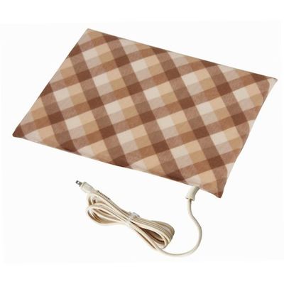 広電 KODEN 電気あんか 大判ソフトタイプ ベージュチェック VWF272H-BG 1セット(6台) 528-7631（直送品）