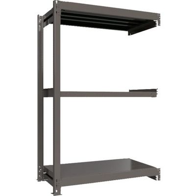 ICHIMAI 重量ボルトレスラック 段荷重1000Kg H1800×W1200×D600 天地3段 連結グレー TH1000-646R3（直送品）