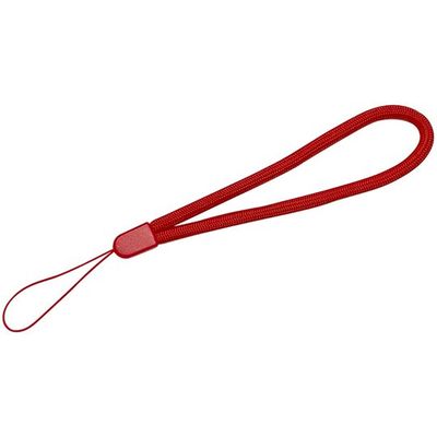 Trimate シンプル丸紐ストラップ レッド TR-STP004-RD 1個 67-4920-85（直送品）