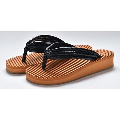 ラッキーベル Rebornサンダル 武王03(ブロンズ×ブラック) 3L 67-8176-32 1足（直送品）