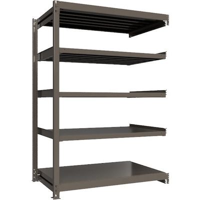 ICHIMAI 重量ボルトレスラック 段荷重1000Kg H2100×W1500×D900 天地5段 連結グレー TH1000-759R5（直送品）