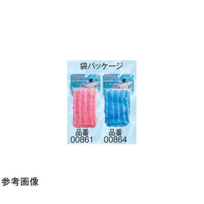 アシスト フリルボディ(R)タオル ローズHG レギュラー ブルー 袋 00864 1本 68-4064-87（直送品）