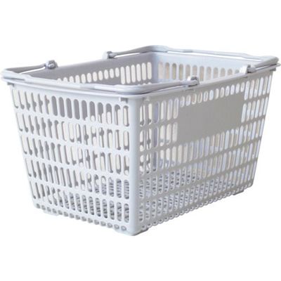 大和産業 買い物かご SLー7 ライトグレー SL-7-LGY 1個 538-1906（直送品）