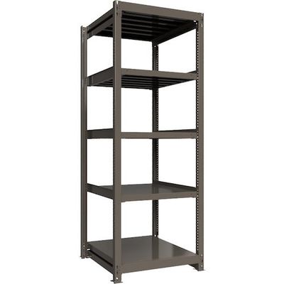 ICHIMAI 重量ボルトレスラック 段荷重1000Kg H2400×W900×D900 天地5段 単体グレー TH1000-839T5（直送品）