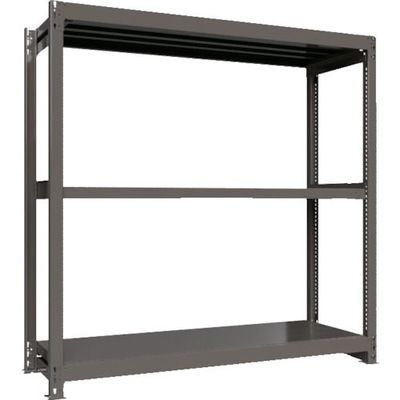 ICHIMAI 重量ボルトレスラック 段荷重1000Kg H1800×W1800×D600 天地3段 単体グレー TH1000-666T3（直送品）