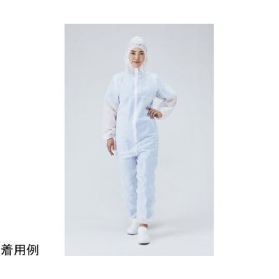 メディテックジャパン フード付ジャンプスーツ M 50枚入 FJS-M 1箱(50枚) 65-6903-87（直送品）