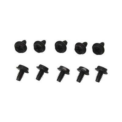 アイネックス I/Oブラケット用インチネジ ブラック PB-023B-BK 1個 67-9258-23（直送品）