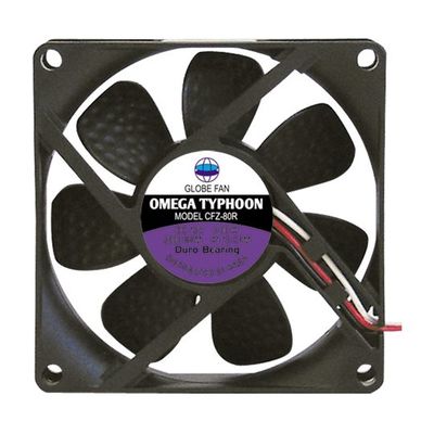 アイネックス OMEGA TYPHOON 80mm 高速タイプ CFZ-80RB 1個 67-9231-74（直送品）