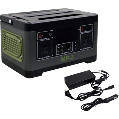 大自工業 メルテック 大容量ポータブル電源 MPー3 1台 363-4012（直送品）