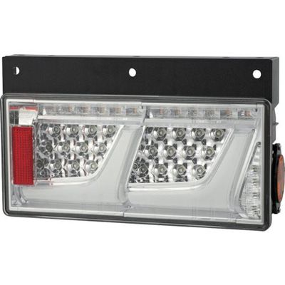 小糸 左 クリアVer シーケンシャルターン トラック用オールLEDリアコンビネーションランプ 2連タイプ LEDRCL-24L2SC 1台（直送品）