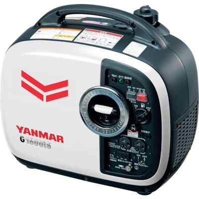 ヤンマー YANMAR ガソリンインバータ発電機 Gシリーズ 1.6kVA G1600IS2 1台 260-7709（直送品）