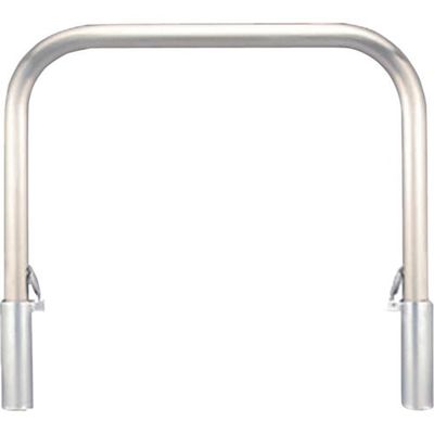 カネソウ 車止め アーチ型 ステンレス製 脱着式 スチール製蓋 Yシリーズ YA6L15-D 1本 258-4039（直送品）