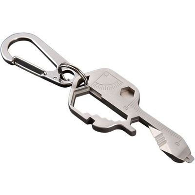 Trimate カラビナ キーツール シルバー TR-KKT001-SV 1個 67-4919-06（直送品）