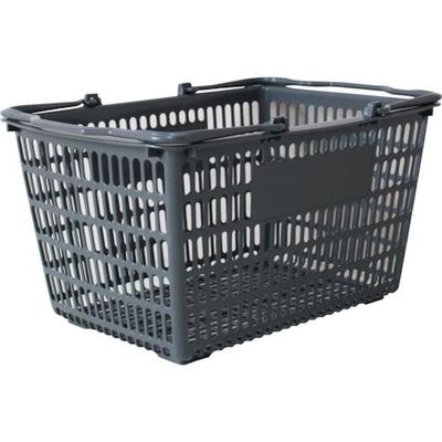 大和産業 買い物かご SLー8 ダークグレー SL-8-DGY 1個 538-0370（直送品）