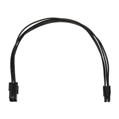 アイネックス ATX12V用電源延長ケーブル 30cm ブラック PX-007B-BK 1個 67-9258-53（直送品）