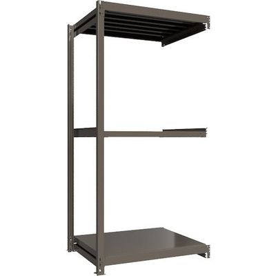 ICHIMAI 重量ボルトレスラック 段荷重1000Kg H2400×W1200×D900 天地3段 連結グレー TH1000-849R3（直送品）