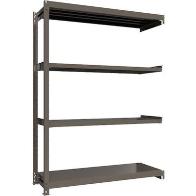 ICHIMAI 重量ボルトレスラック 段荷重1000Kg H2400×W1800×D600 天地4段 連結グレー TH1000-866R4（直送品）