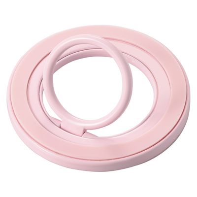 スマホリング マグネット 360度回転 リング 着脱可能 フラット設計 ピンク P-STRMK360PN エレコム 1個（直送品）
