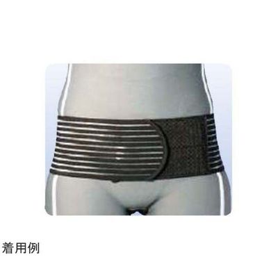 アシスト 丸サポートバンド・メッシュ ブラック 4L 18025 1本 68-4060-68（直送品）