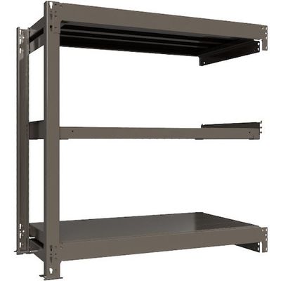 ICHIMAI 重量ボルトレスラック 段荷重1000Kg H1200×W1200×D600 天地3段 連結グレー TH1000-446R3（直送品）